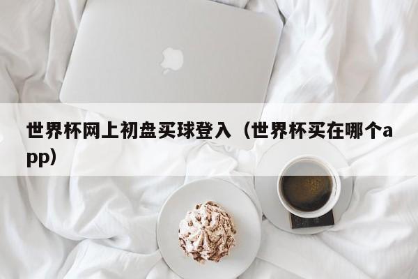 世界杯网上初盘买球登入（世界杯买在哪个app）